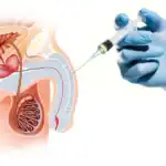 The P-Shot medical procedure used for male sexual wellness treatment