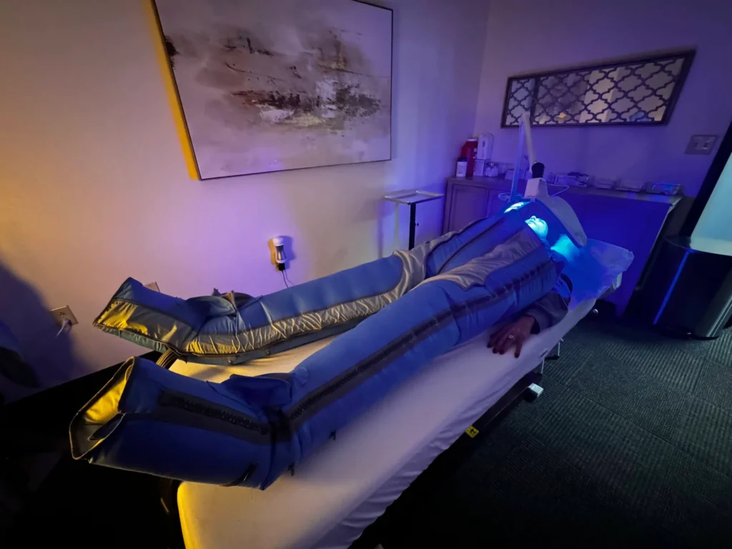 Ballancer Pro Platinum lymphatic drainage compression therapy system