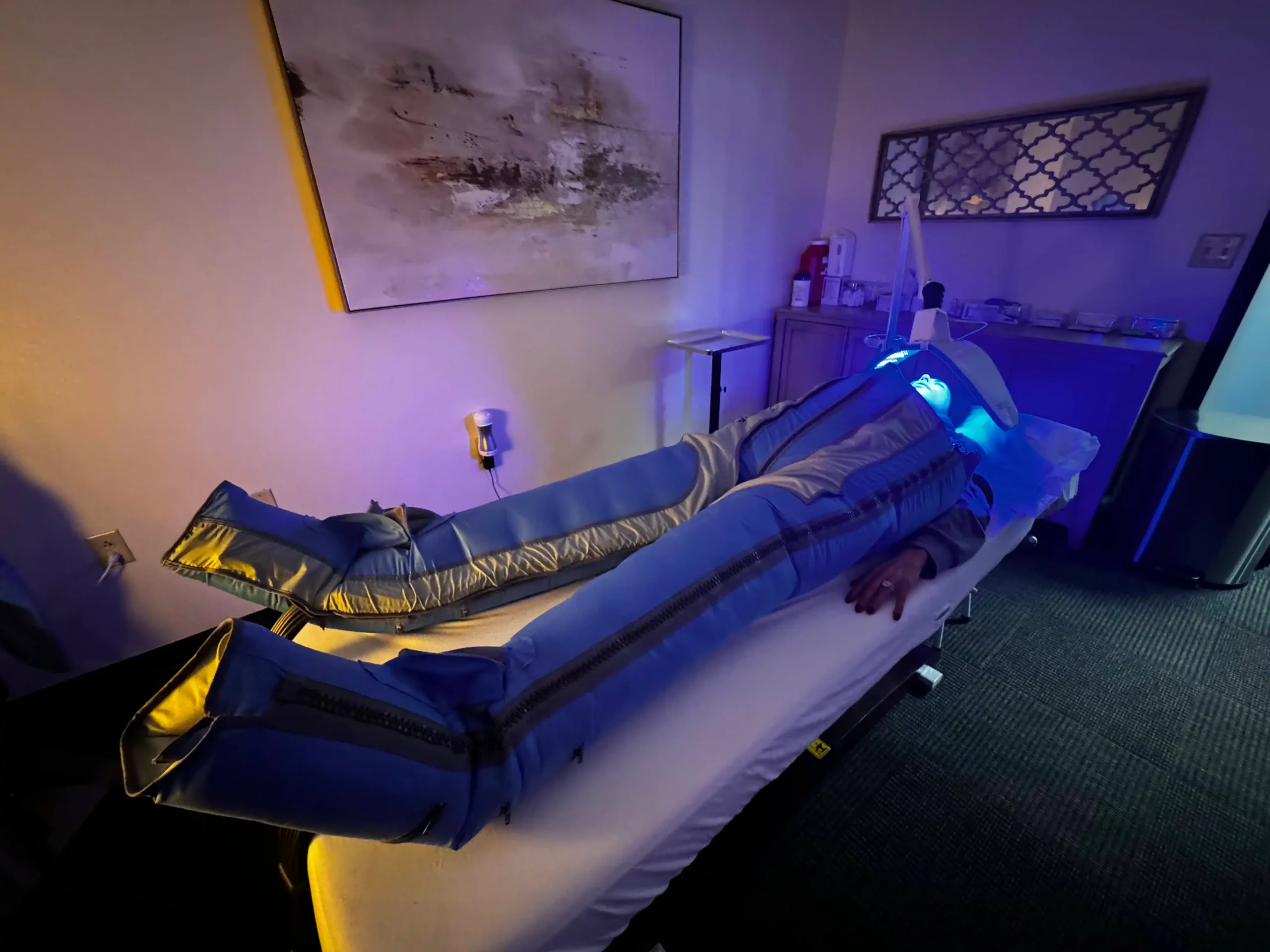 Ballancer Pro Platinum lymphatic drainage compression therapy system
